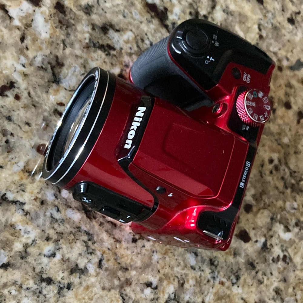 Nikon Vibrant Red Digital Camera